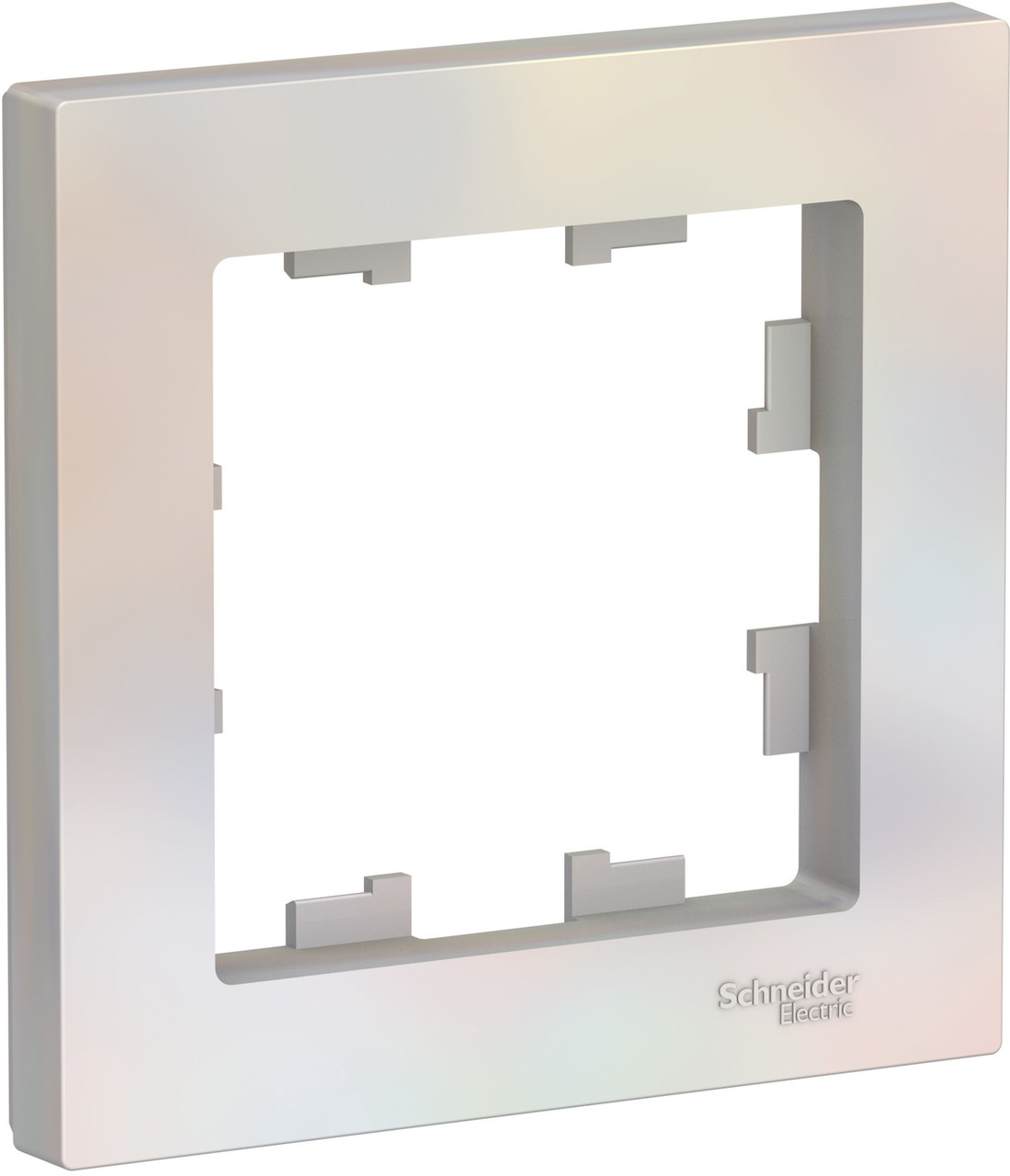 Рамка одноместная, цвет Жемчуг (Schneider Electric ATLAS DESIGN) - фото 1 - id-p94315738