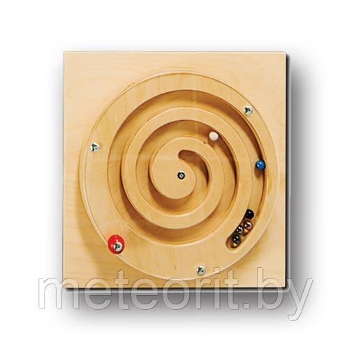 Тактильно-развивающая панель "Лабиринт-колесо"