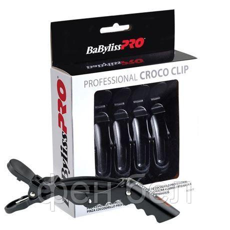 Зажимы для волос Babyliss Pro CROCO 6шт. - фото 1 - id-p67349214