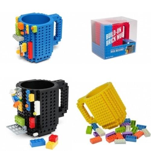 Кружка «LEGO» с конструктором розовая - фото 2 - id-p94358042