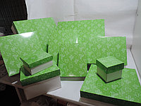 Коробка подарочная (размер 7*7*7) Кактусы зеленые
