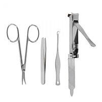 Набор маникюрный в футляре, 4 предмета, цвет зелёный, фото 2