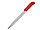 Ручка шариковая, пластик, красный, прозрачный КОКО, фото 2