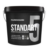 FARBMANN STANDART 5, 0,9 Матовая стойкая к мытью латексная краска для внутренних работ на акрилатной основе