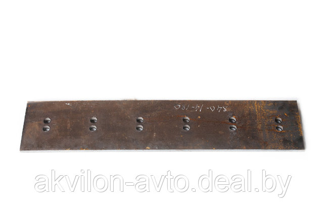 840х14х180 Нож сталь 65Г переднего отвала ДТ-75, (прямые), фото 2