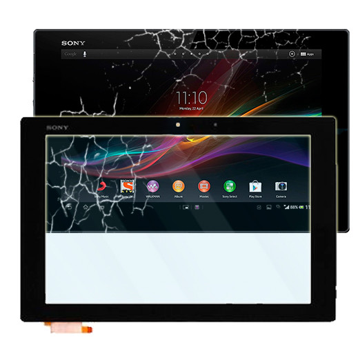 Замена стекла экрана Sony Xperia Tablet Z4 оригинал