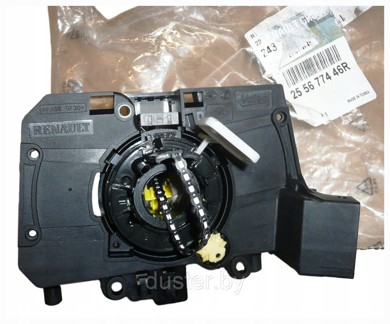 Кольцо контактное подушки безопасности Renault Duster (с ESP) Renault (Франция)