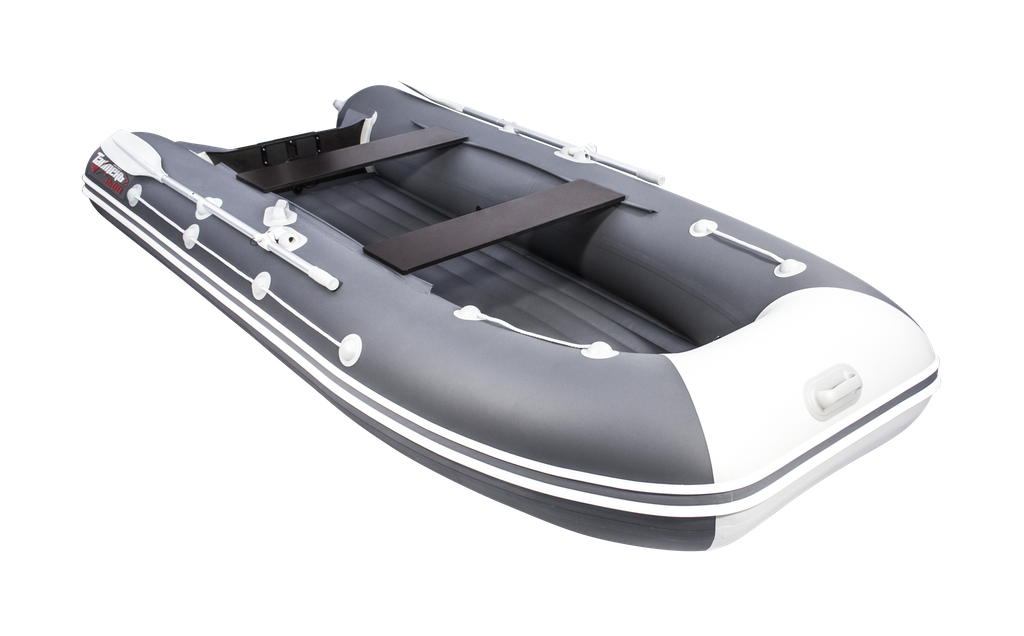 Надувная лодка Таймень LX 3600 НДНД графит/светло-серый - фото 1 - id-p94498059