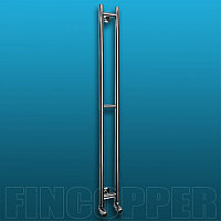 Полотенцесушитель FINCOPPER FCH 90х10 Chrome