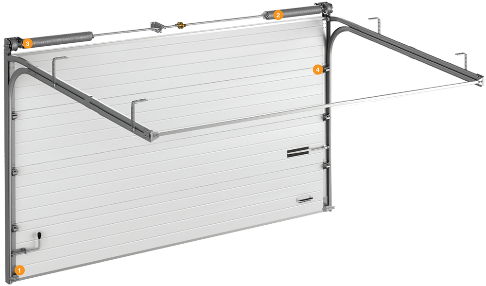 Ворота гаражные секционные 3000х2000 (мм)