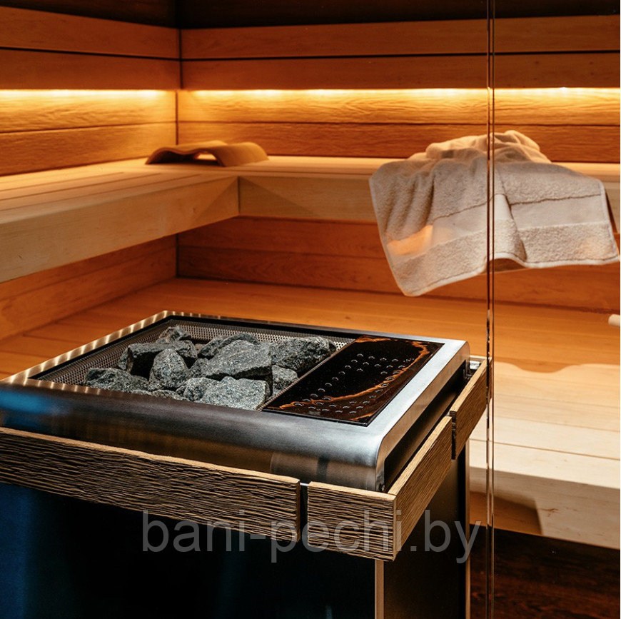 Печь для бани Sentio Concept R 9 антрацит - фото 4 - id-p94509033