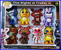 Набор Аниматроников 8 шт. Five Nights At Freddy s Funko POP Game (аналог)