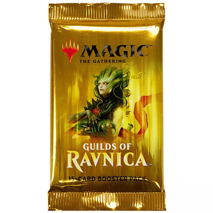Magic: The Gathering. Guilds of Ravnica. Бустер (ENG), фото 2