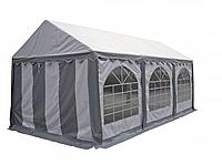 Тент-шатер ПВХ 4x6м бело-серый Sundays Р46201Grey