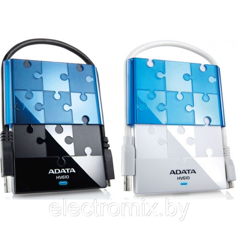 Внешний HDD 2,5" A-Data 1 TB USB 3.0 HV610-620 - фото 1 - id-p4679445