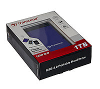 Внешний HDD 2,5" TRANSCEND 1 TB USB 3.0 StoreJet 25H3