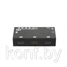 Сплиттер HDMI 1x4 4k@30Hz (3840x2160@30Hz YUV)