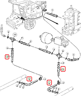 Рукав гидравлический AZ52897 (AZ47639)