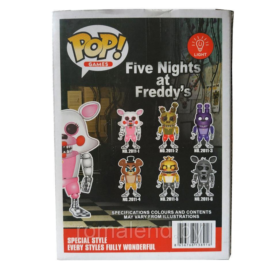 Игрушка Аниматроник Чика со светом (Chica Five Nights at Freddy's Funko Pop) (аналог) - фото 4 - id-p94626095