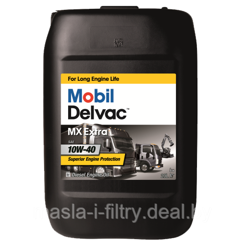 Mobil Delvac MX Extra 10w40 Моторное масло для тракторной техники 20литров - фото 1 - id-p94628210