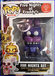 Аниматроник Бонни со светом из Five Nights at Freddy's Funko Pop (аналог)