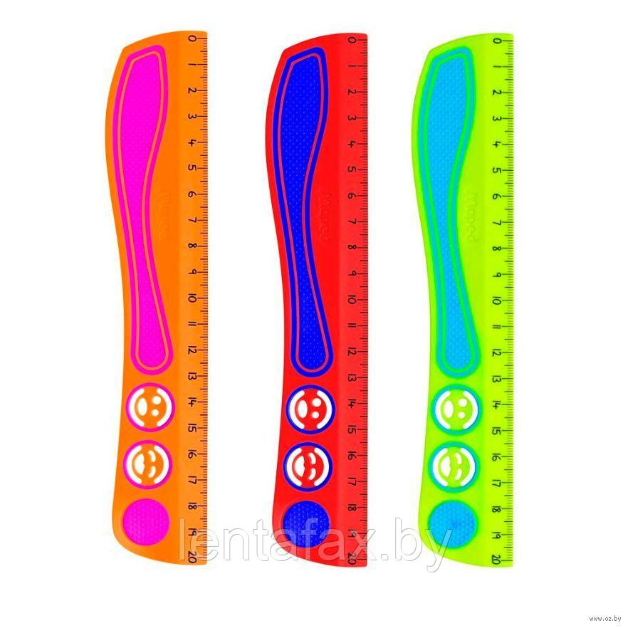 Линейка "Kidy Grip" 20 см .ЦЕНА БЕЗ НДС.