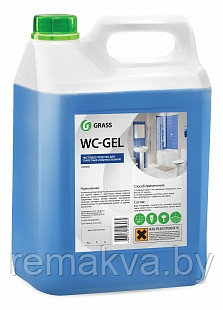 Средство для чистки сантехники "WC-gel" (канистра 5,3 кг) - фото 1 - id-p94631042