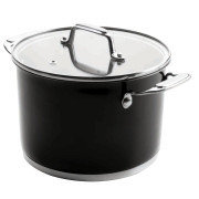 Кастрюля с крышкой, серия Cookware Black, LACOR