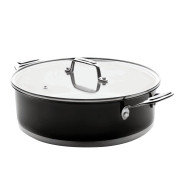 Сотейник с крышкой , серия Cookware Black, LACOR