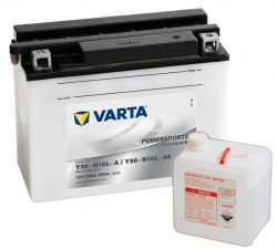 Аккумулятор Varta POWERSPORTS  520012  (20 Ah) разм.207х92х164 пуск. ток 200A