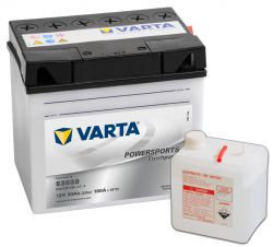 Аккумулятор Varta POWERSPORTS  530030 (30 Ah) разм.186x130x171 пуск. ток 300A