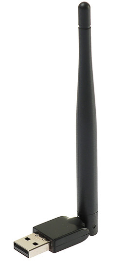 USB Wi-Fi адаптер SELENGA с антенной, чипсет MT7601 (802.11b/g/n, 150Mbps), подходит для ПК и ТВ приставок - фото 1 - id-p94644631