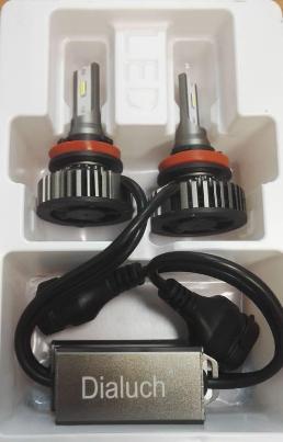 Светодиодная лампа H8/H11/H16 12-24V 25W PGJ19-2 LED 11025 6000K (2шт)