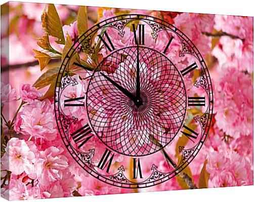 Картины-часы любой размер, любое изоражение "Весна" от 20х30см - фото 5