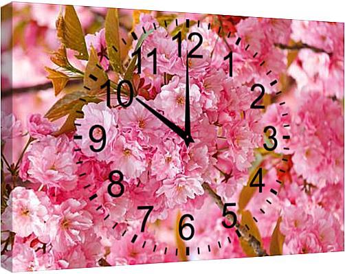 Картины-часы любой размер, любое изоражение "Весна" от 20х30см - фото 7