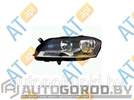 Фара передняя (правая) VW PASSAT (B7) 2011 - 2014, евро, H7/H7,  ZVW11G5MR