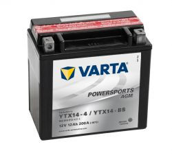 Аккумулятор Varta POWERSPORTS AGM 512014  (12 Ah) разм.152x88x147 пуск. ток 100A