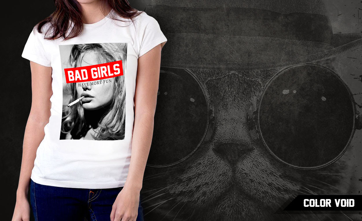 Футболка "Bad girls"