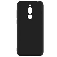 Силиконовый чехол TPU Matte Case 1mm черный для Meizu Note 8