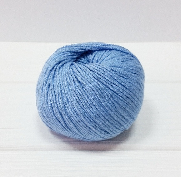 Пряжа Gazzal Baby Cotton XL 3423 голубой - фото 1 - id-p94713468