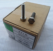 Болт М8*30 DIN 933 из нержавеющей стали A2