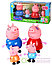 Набор игрушек Свинка Пеппа - Peppa & Family 4 фигурки., фото 2