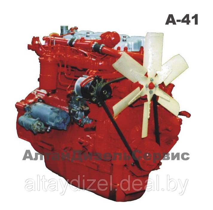 Двигатель А-41 после капитального ремонта
