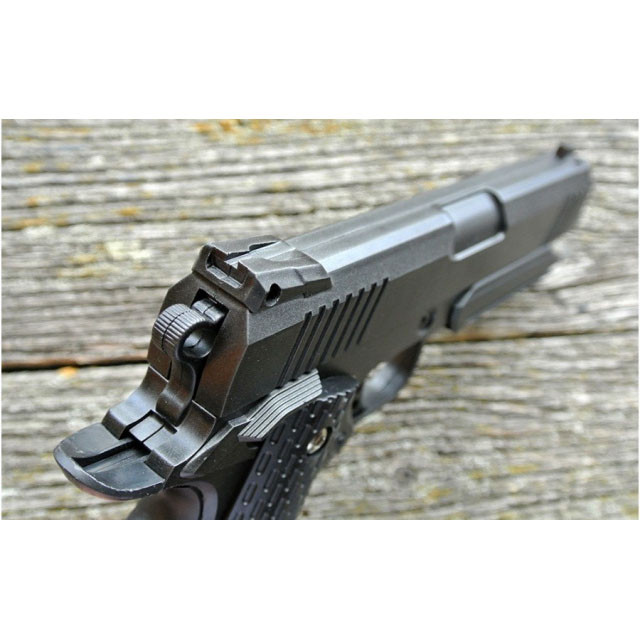 Детский металлический пистолет Galaxy G.25+Colt 1911 PD Rail с кобурой - фото 6 - id-p94760108