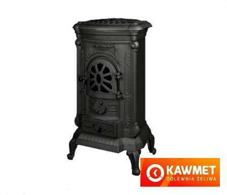 Чугунная печь KAWMET P9 (8 kW), фото 2