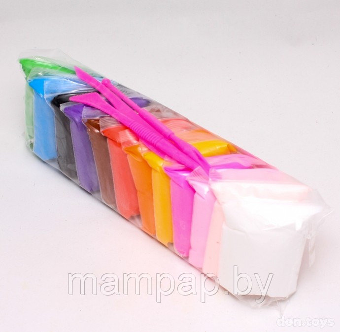 Легкий 3D пластилин, 12 цветов - фото 6 - id-p94794946