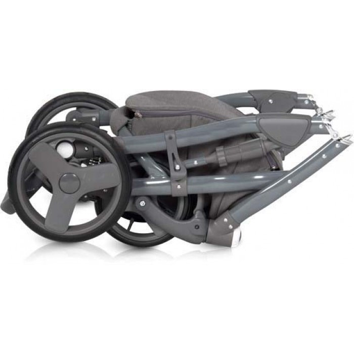 Детская модульная коляска Quali Carmelo Eco Кволи Кармело 104 4в1 - фото 3 - id-p94800517