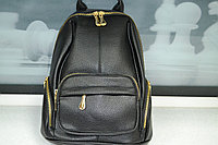 Красивый черный рюкзак из экокожи