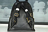Красивый черный  рюкзак из экокожи, фото 3
