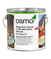 Защитное масло с УФ фильтром и биоцидами «Osmo» 420 UV-Schutz-Ole 2,5 л.